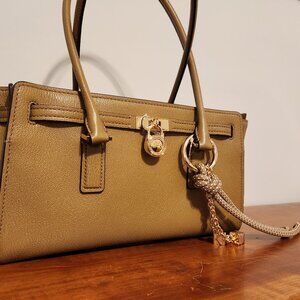 Michael Kors Hamilton Moderne Small Leather Satchel